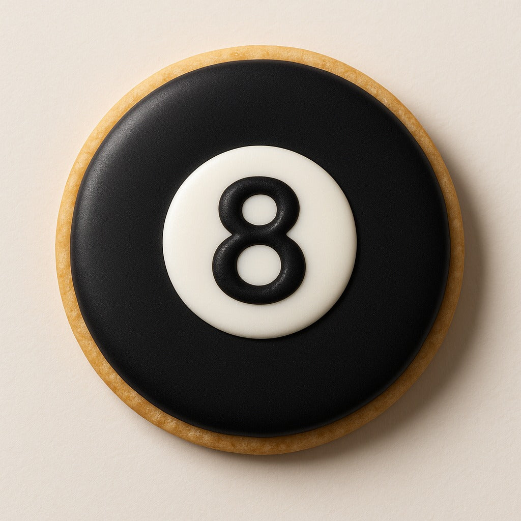 8 Ball Cookie Cutter cookie cutter