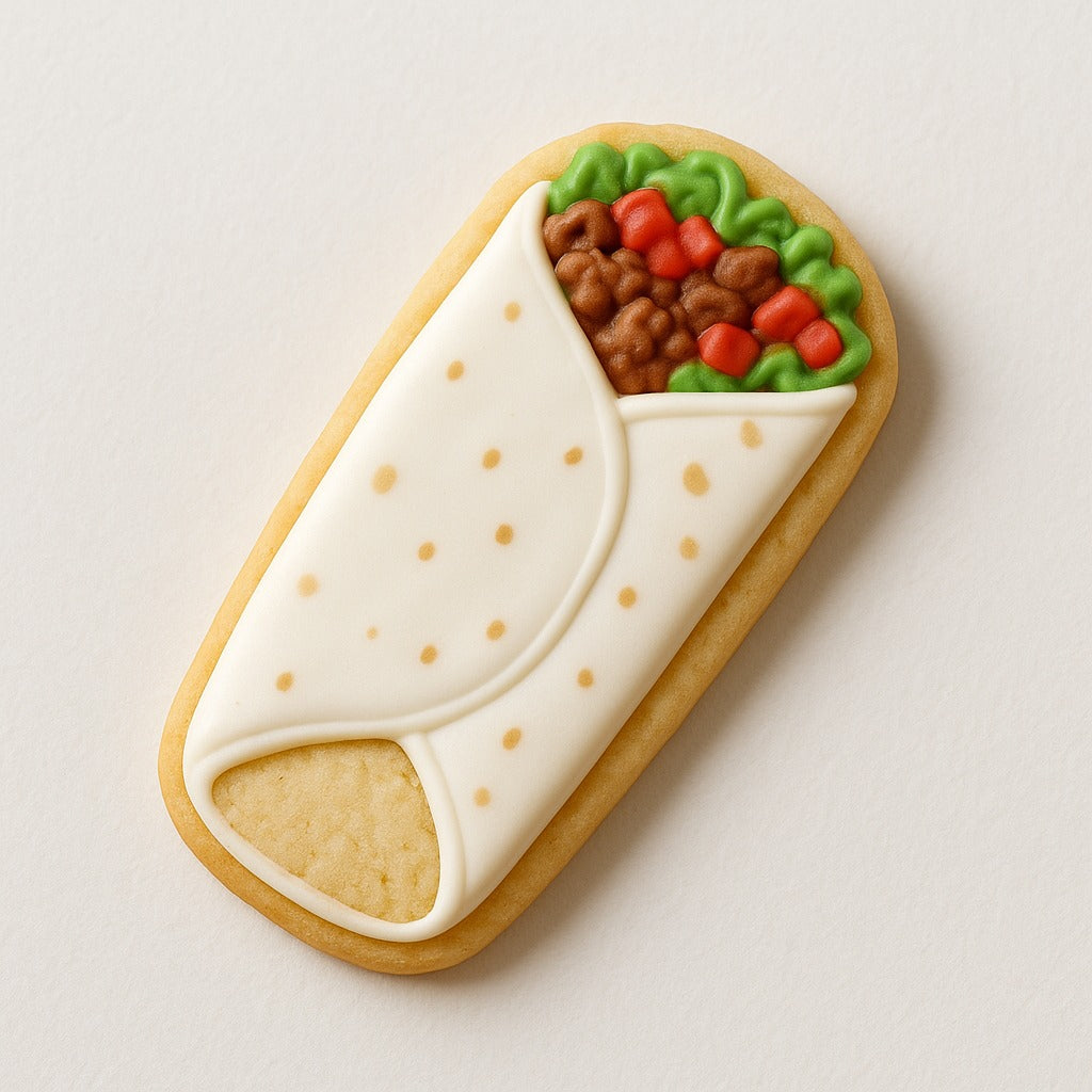 Burrito Cookie Cutter cookie cutter