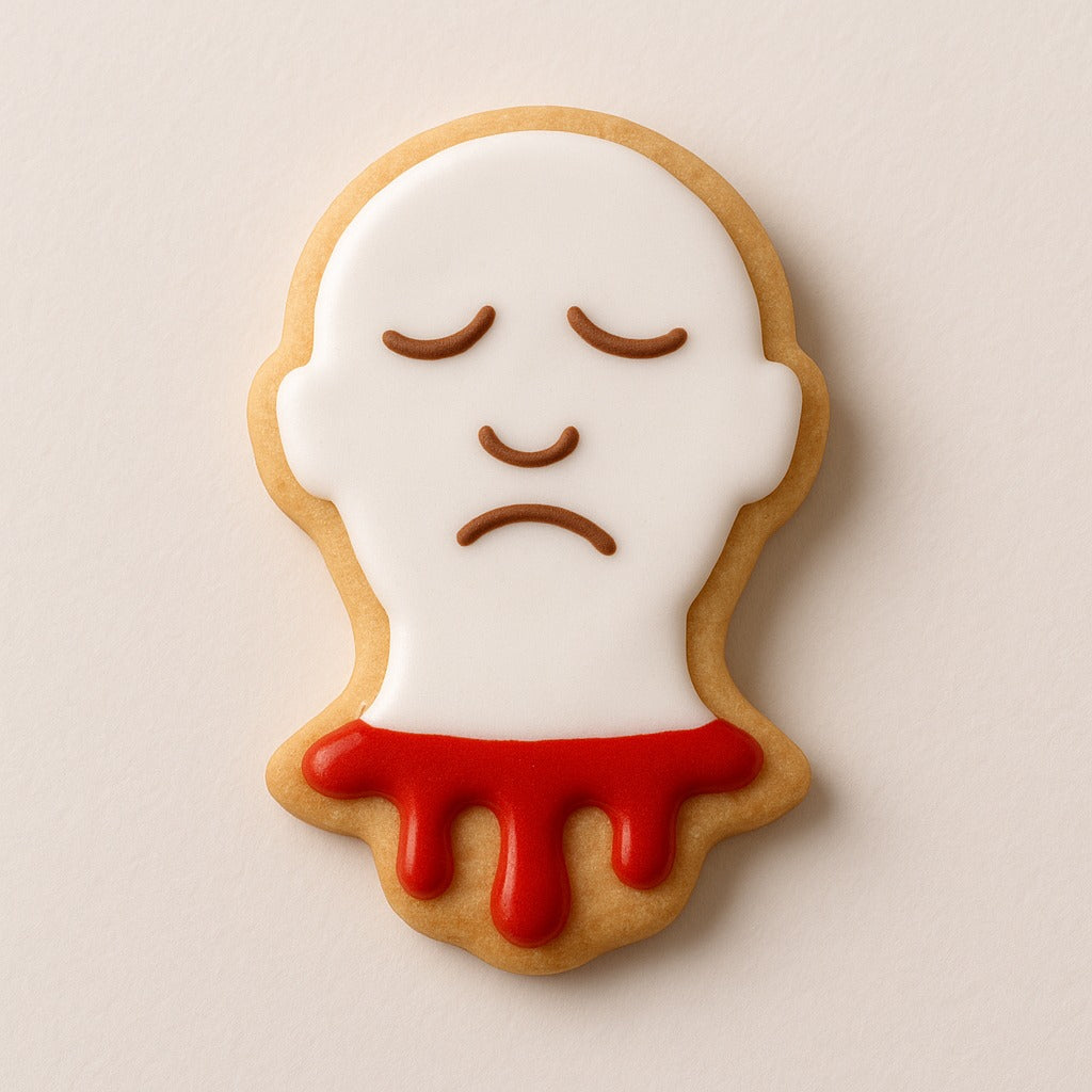 Decapitated Head Cookie Cutter cookie cutter
