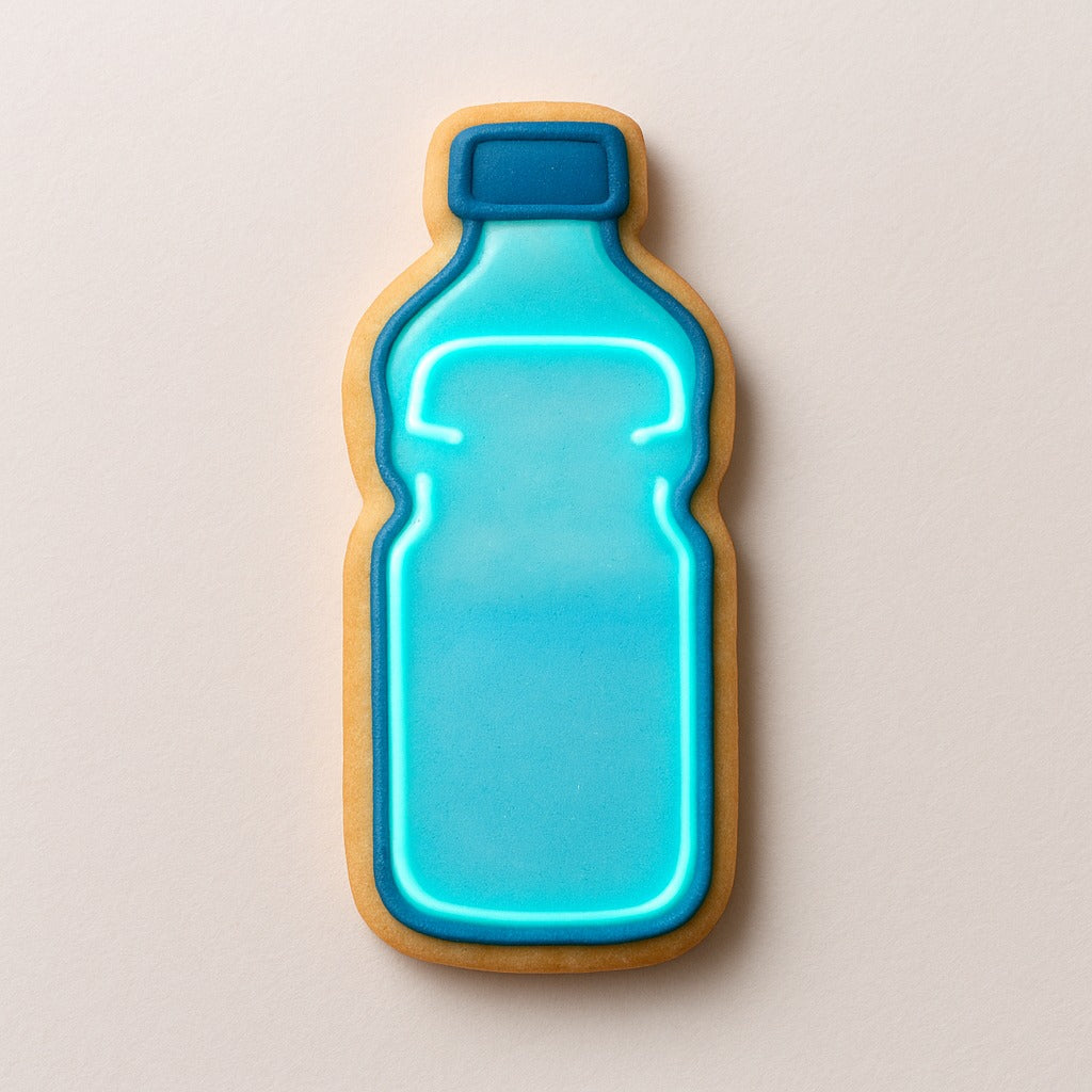 Glowing Water Bottle Cookie Cutter cookie cutter