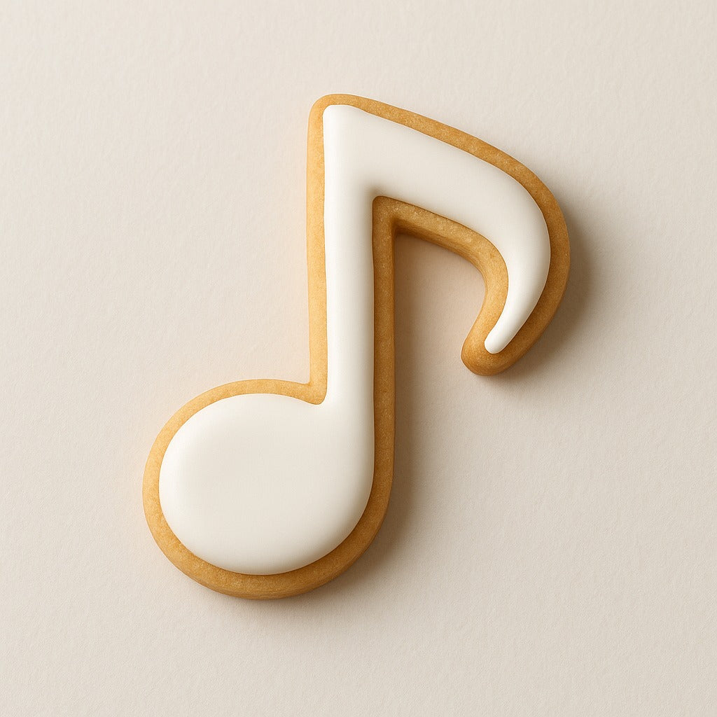 Music Note Cookie Cutter cookie cutter