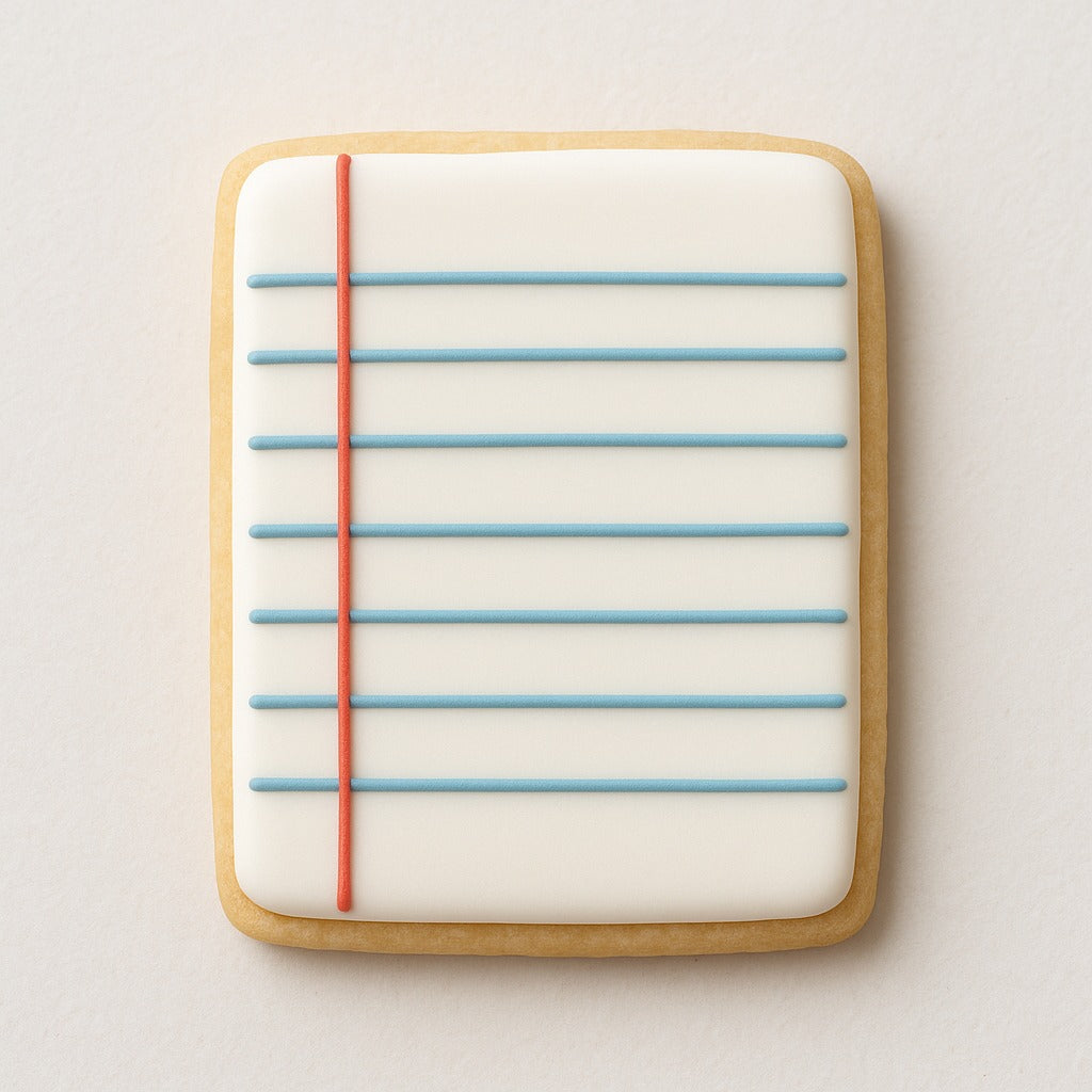 Notebook Cookie Cutter cookie cutter