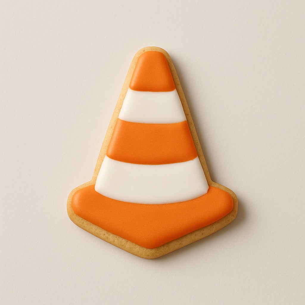 Safety Cone Cookie Cutter cookie cutter