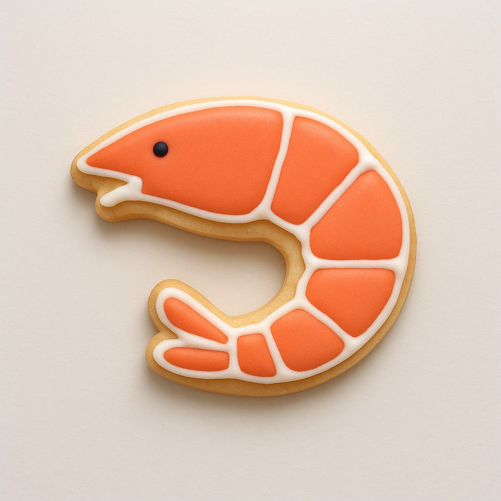 Shrimp Cookie Cutter cookie cutter